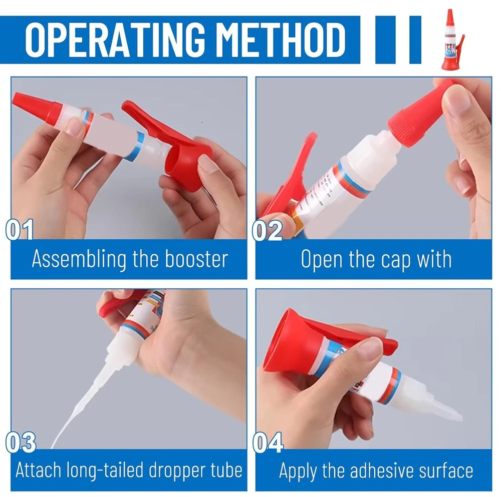 50 ml Super klijai, itin stiprūs, universalūs klijai, universalūs pramoniniai klijai, didelio stiprumo aliejiniai suvirinimo klijai, skirti klijuoti plastiką, stiklą, medį, akmenį, metalą ir daug daugiau (3 vnt.)