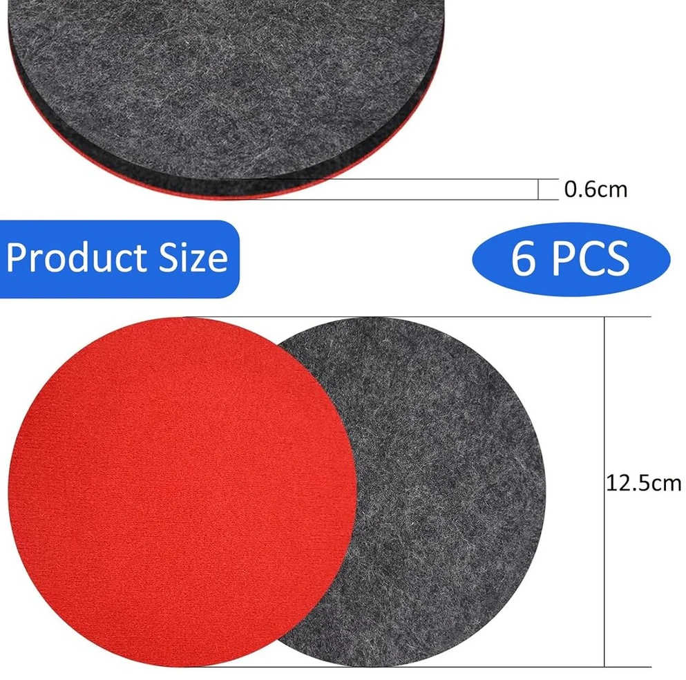 6 poliravimo padų rinkinys, 125 mm poliravimo priedas, suderinamas su bosch orbitiniu šlifuokliu, poliravimo diskas, 125 mm poliravimo padas, poliravimo priedas, akumuliatorinis atsuktuvas orbitiniam šlifuokliui