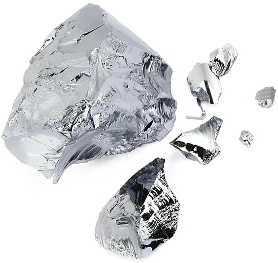 99,99 % grynumo silicis, grynas silicio metalo elementas 14 puslaidininkinis monokristalinis si blokas (50 gramų)