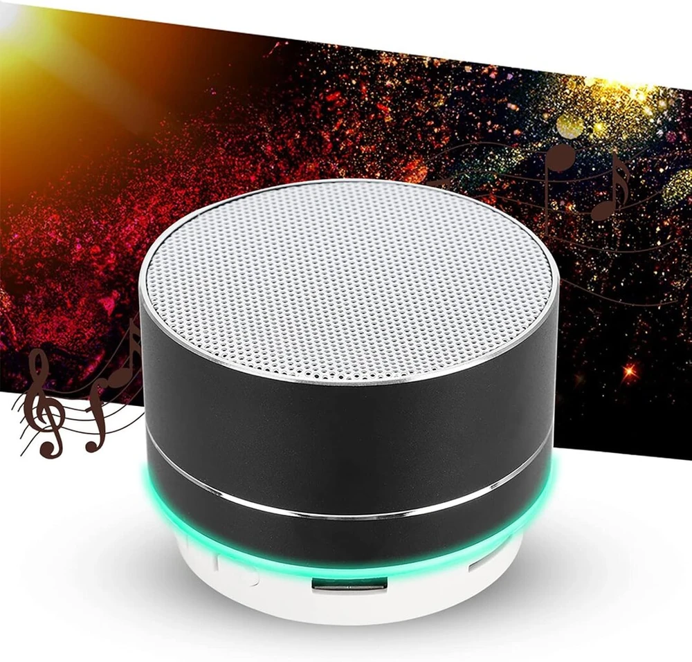 Kompiuterio kolonėlės A10 nešiojama belaidė bluetooth kolonėlė, belaidė lauko garso dėžė, stereo Hd erdvinis garsas su įkrovimo laidu bluetooth kolonėlei