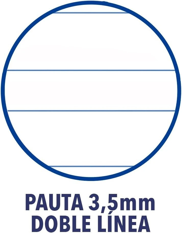 A4 formato sąsiuvinis 48 lapų, langeliais 3.5 mm, Oxford School