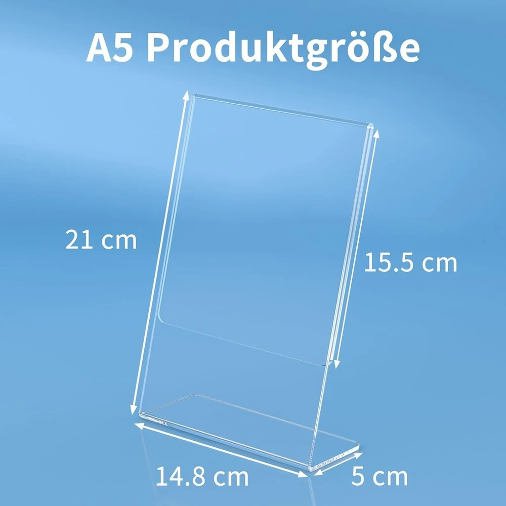 A5 Akrilo Stovas Reklamai - 6 vnt.