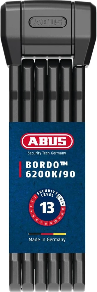 Abus 6200k/90 sh bk juodas