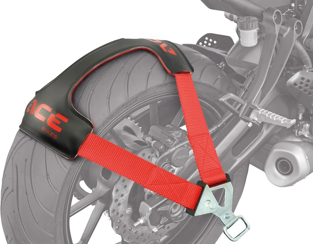 Acebikes Tyrefix Essential priekinio ir galinio rato tvirtinimo diržas transportavimui