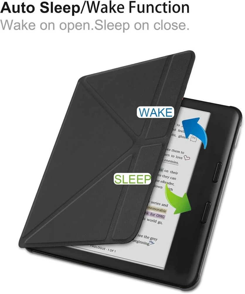 Acelive dėklas Kobo Libra Colour 7" el. skaitytuvui su Auto Sleep/wake