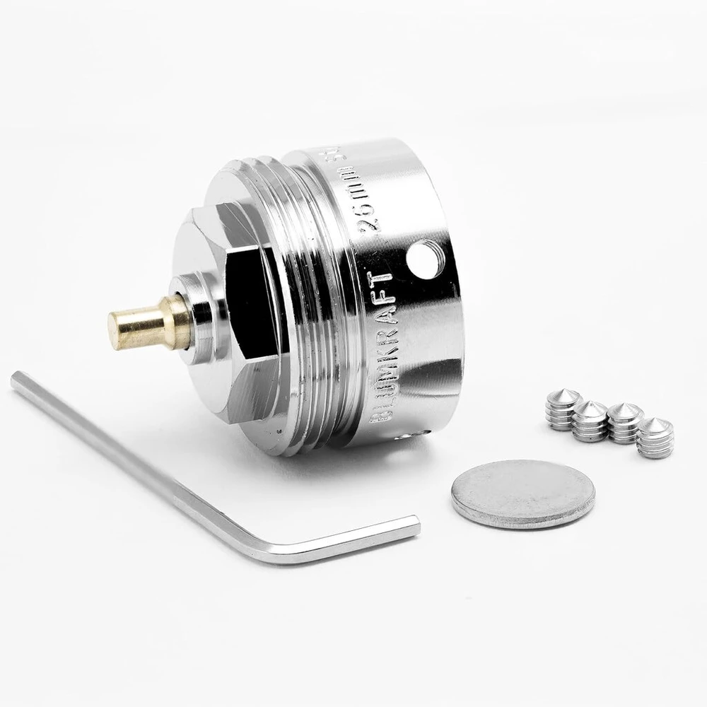 Adapteris Danfoss Ravl 26mm į M30x1.5 termostato galvutei