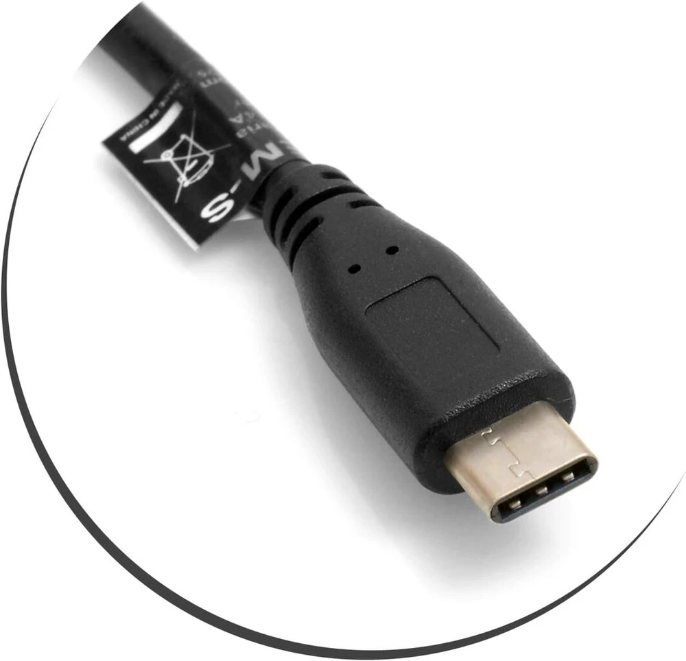 Adapteris Usb-c (m) į Usb-a (m) 90° kampu, 25 cm