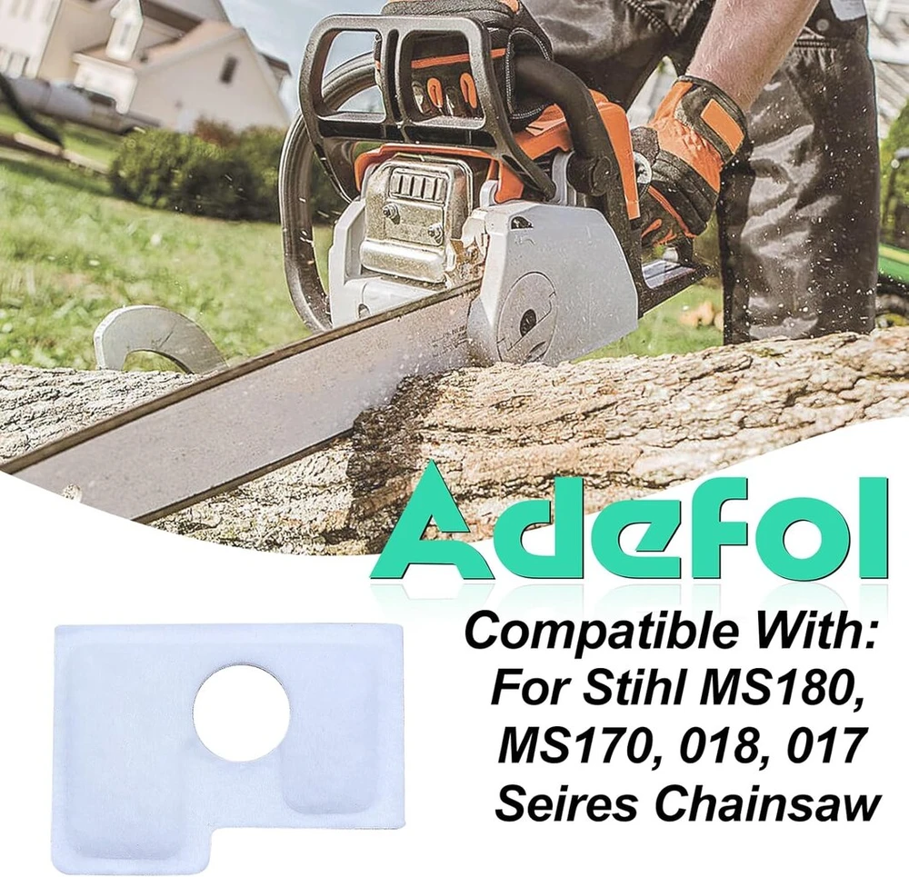 Adefol oro filtras, skirtas stihl ms180 ms170 018 017 serijoms, 5 vnt. aukštos kokybės atsarginių dalių oro filtro priedų rinkinys, suderinamas su stihl serija