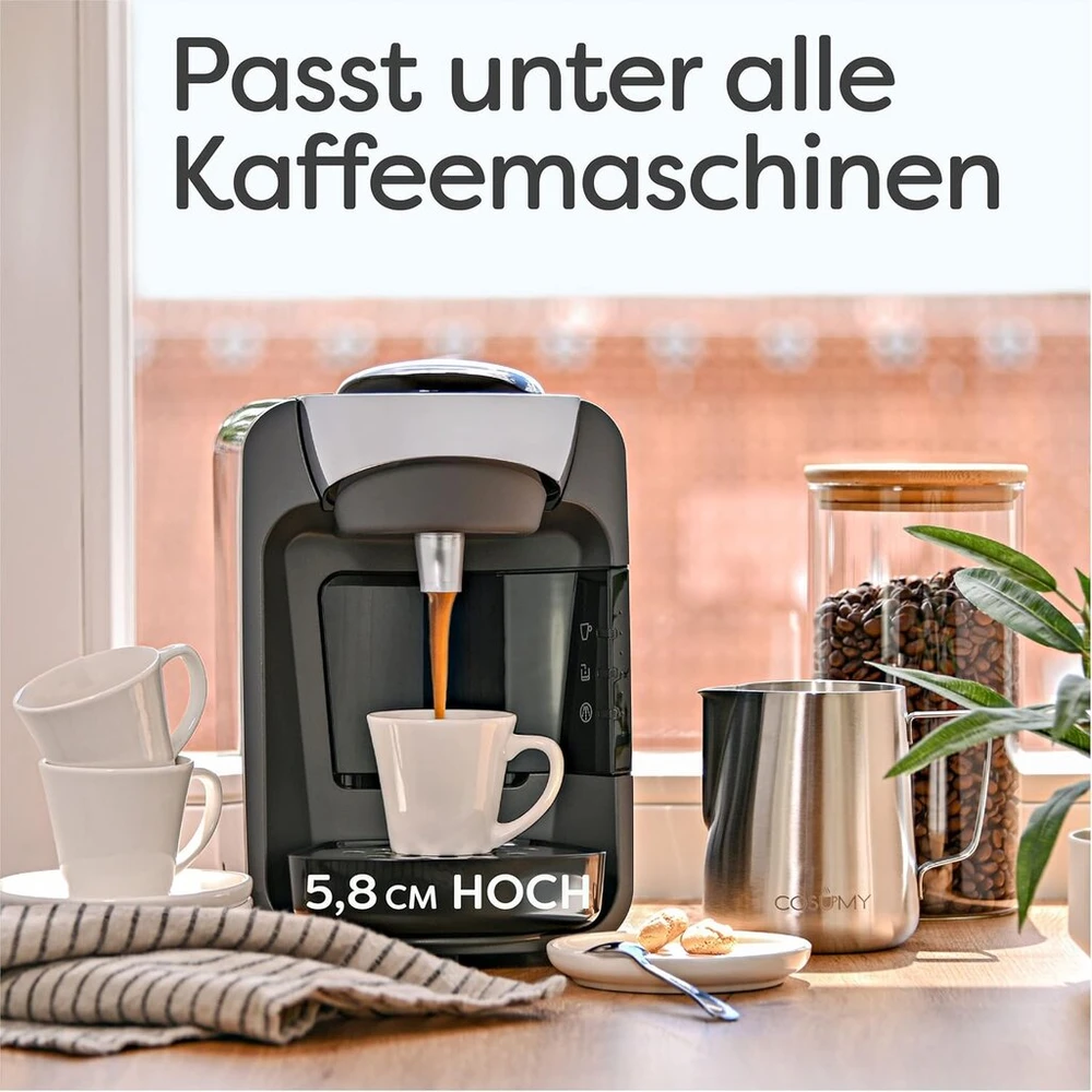 Affek Design Espresso puodelių rinkinys su lėkštutėmis, 6 vnt., 70 ml