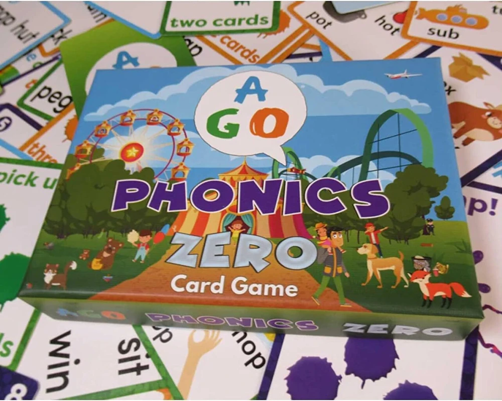 Ago Phonics Zero: kortų žaidimas vaikams 5-7 m.