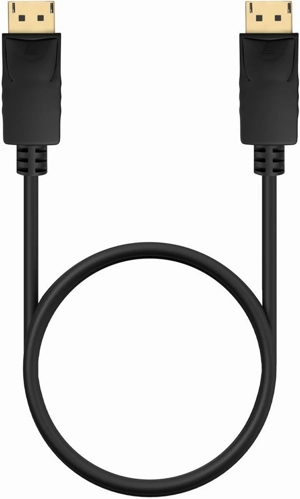 Aisens A124-0737 Displayport 1.2 kabelis, 4k@60hz, 0.5m