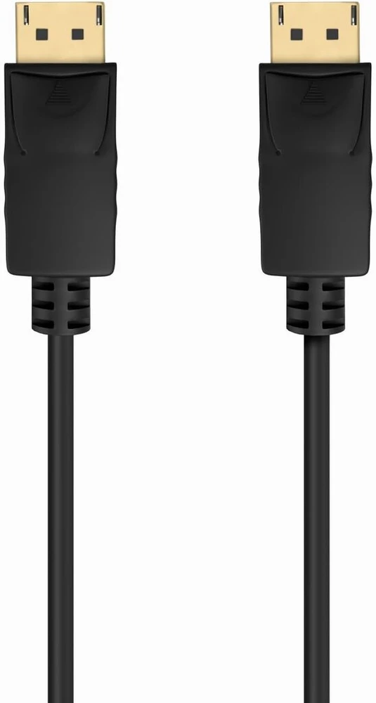 Aisens Displayport 1.2 kabelis, 4k@60hz, Dp/m-dp/m, juodas, 1.0 m
