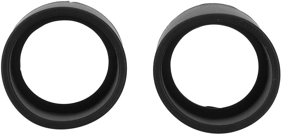 Mikroskopas Akių apsauga 2 dalių teleskopiniai okuliaro gaubteliai guminis okuliaro dangtelis, 36 mm skersmens, skirtas pramonei, stereo mikroskopams (kp h1 bevel)