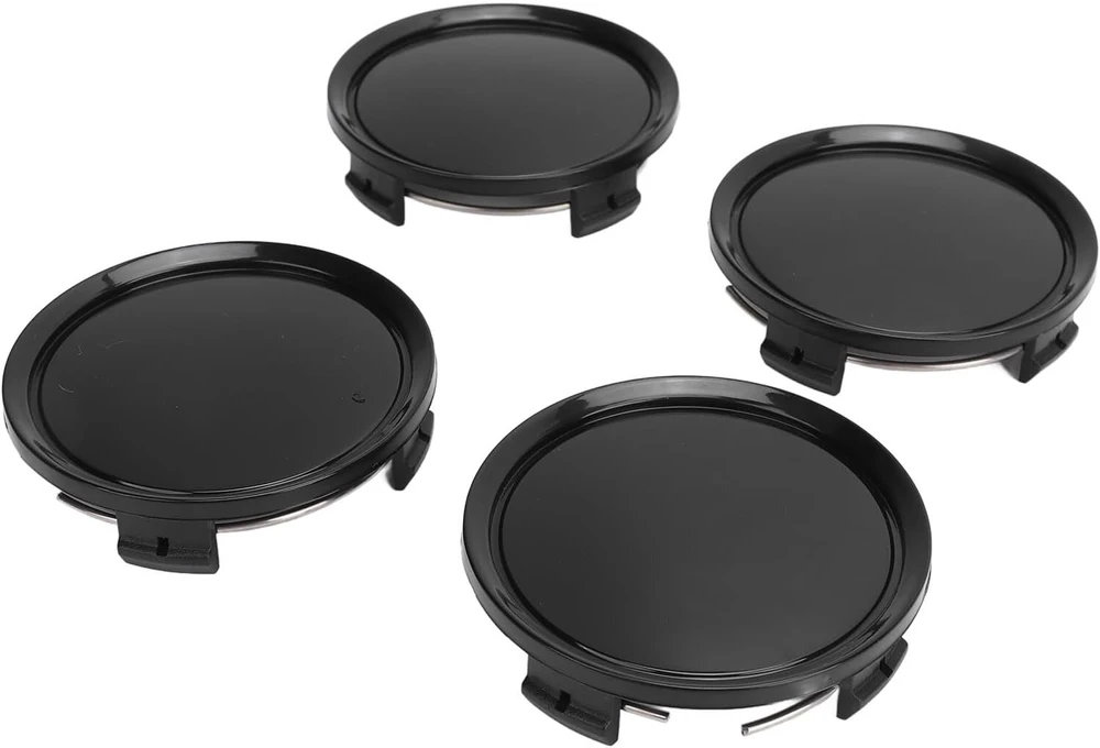 Akozon 74 mm stilingi ratų stebulių gaubteliai, 4 vnt. metaliniai žiedų ratlankių gaubteliai transporto priemonės apsaugai