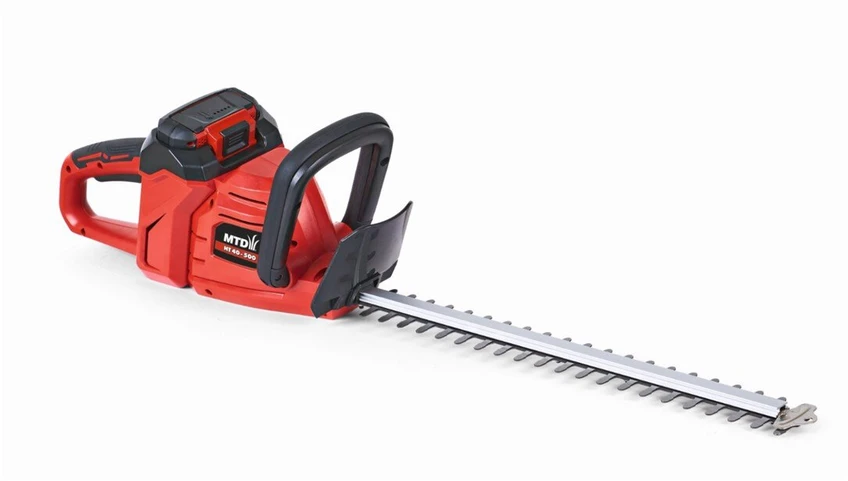 Akumuliatorinės gyvatvorių žirklės Mtd Ht40-500 su 40v akumuliatoriais Bush 50cm