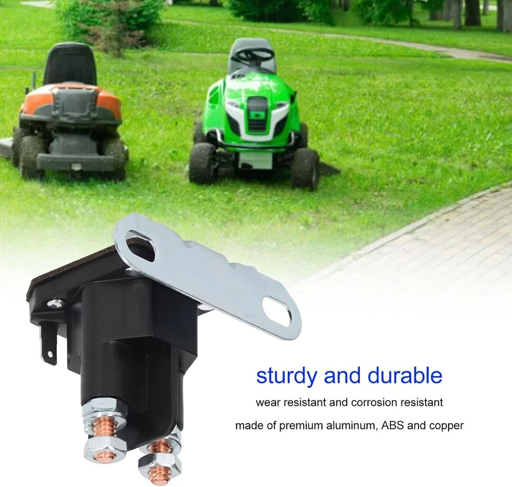 Aliuminio Abs varinis Dc 12 V starterio relės solenoidas vejapjovės traktoriaus priedo atsarginė dalis, skirta Mtd 725 04439b