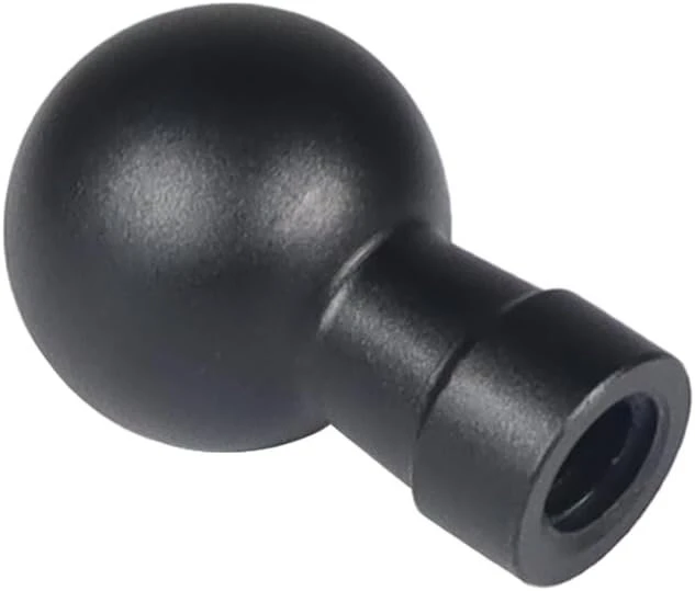 Aliuminio rutulinė galvutė su 17mm ir 1/4" sriegiu