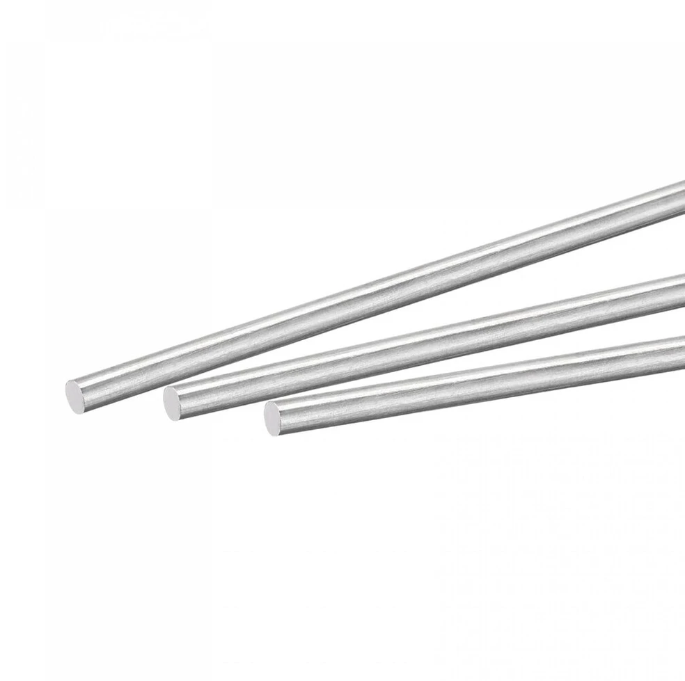 Aliuminio strypai 3mm x 300mm, 6 vnt.