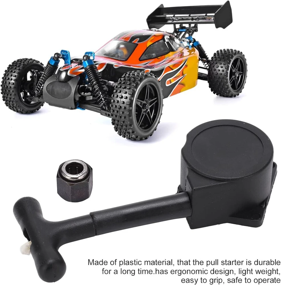 Alomejor Rc traukos starteris metanolio variklio modelio automobilio traukos starteris su vienpusio guolio rinkiniu, skirtas Hsp Go15.16.18.21.25 klasės Rc automobilių modelių priedams