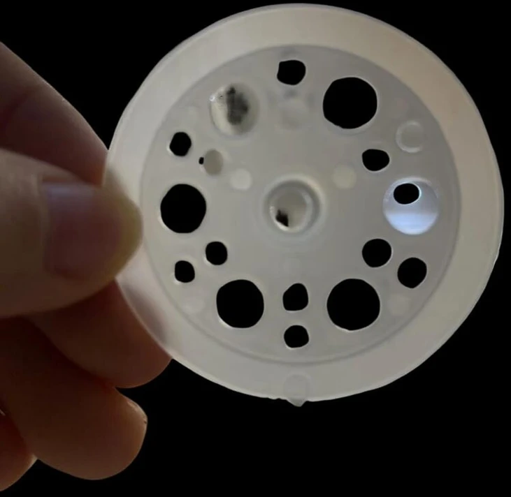 Amazleer 100 plastikinių Pp poveržlių rinkinys 45 mm, putplasčio plokščių poveržlės, skirtos izoliacinėms plokštėms tvirtinti ir palaikyti (plastikinės 100)
