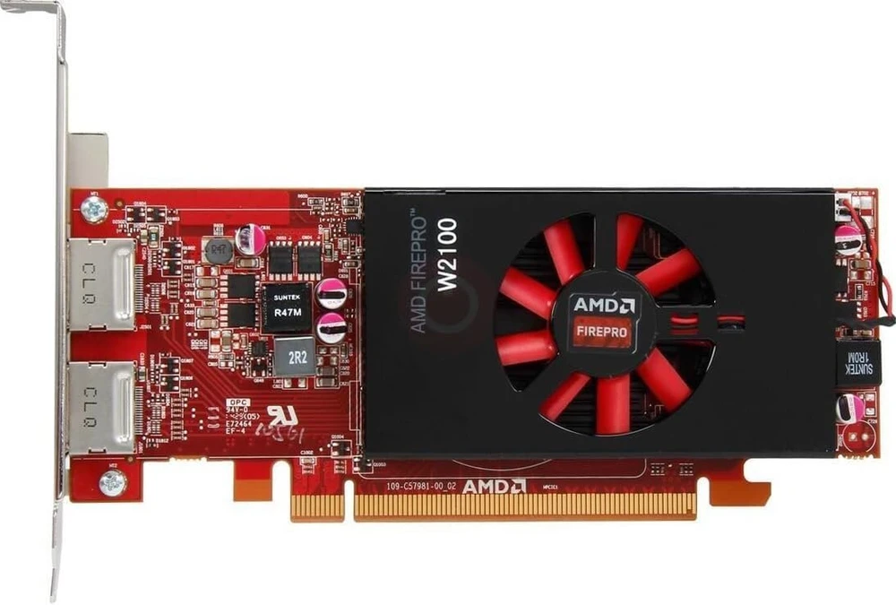 Amd firepro w2100 2gb vaizdo plokštė - vienos jungties, žemo profilio, 320 branduolių, ddr3, 128 bitų, 26w, pci express 3.0, su aukštais ir žemo profilio laikikliais (atnaujinta)