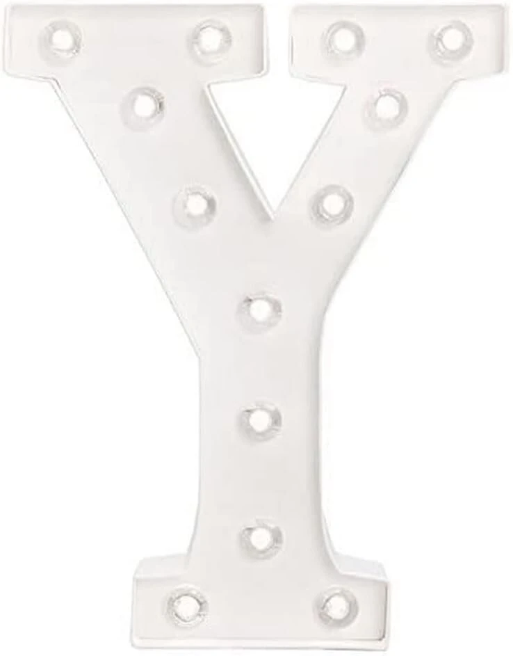 American Crafts Heidi Swapp 25,4 cm raidė Marquee Letters Y