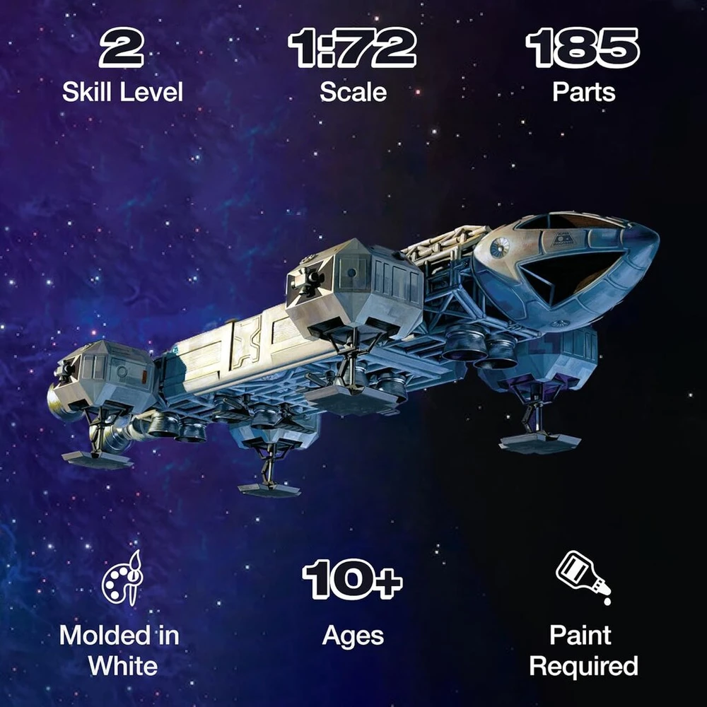 Amt 1/72 Space: 1999, 14" Eagle Transporteris