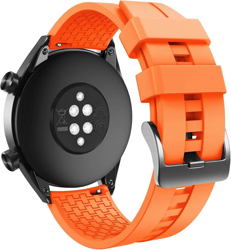 Anbest dirželiai, suderinami su huawei watch gt/gt 3 46 mm/gt 2 46 mm dirželiu, 22 mm silikoninis pakaitinis dirželis