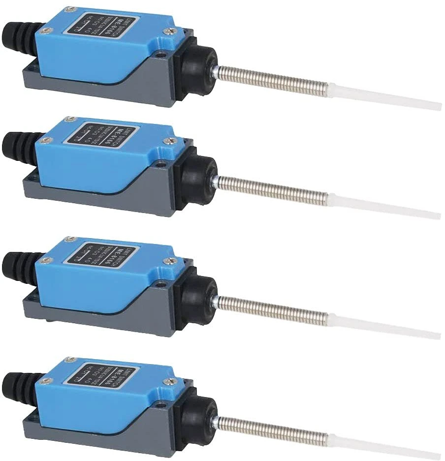Ancllo antrader me-8166 sukamasis plastikinis nc-no momentinis ritininės svirties galinis jungiklis cnc frezavimo staklėms lazerinei plazmai 4 vienetai - toogoo(r) me-8166 spyruoklinis strypas įtrauktas galinis jungiklis