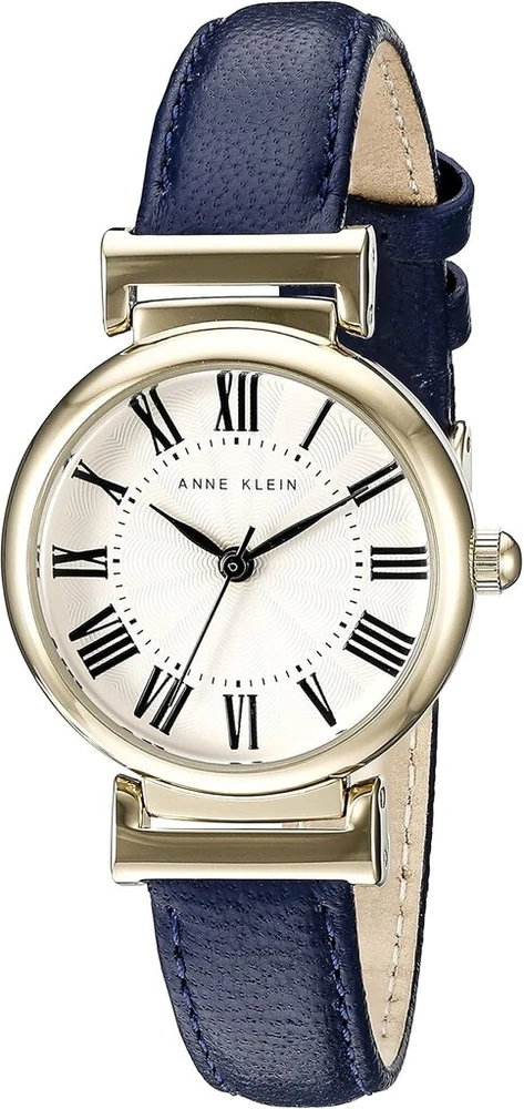 Anne Klein moteriškas laikrodis su odiniu dirželiu