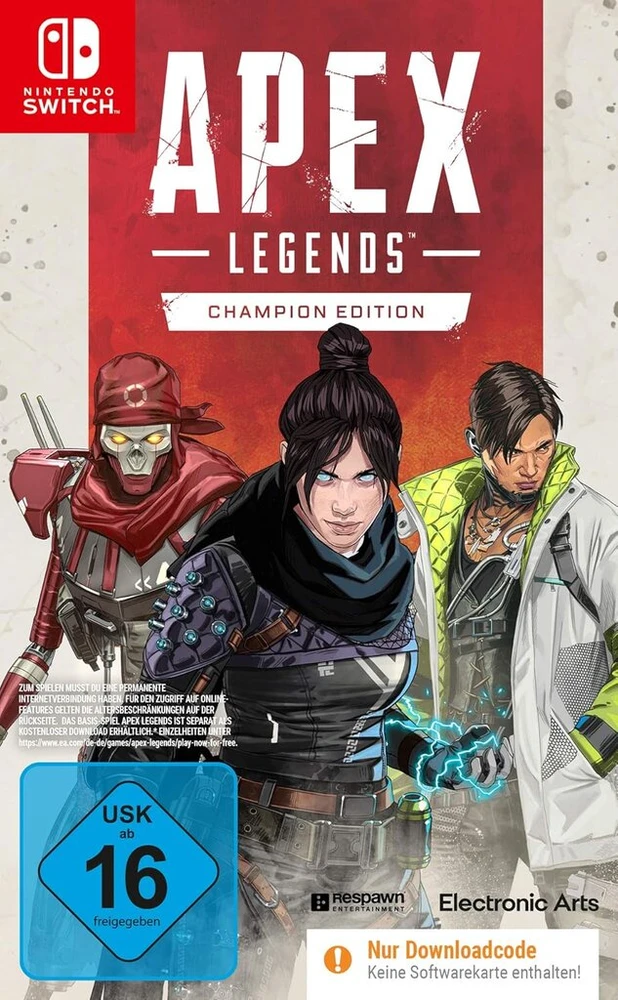 Apex Legends: Champion Edition - [nintendo Switch] (kodas dėžutėje - be laikmenos)