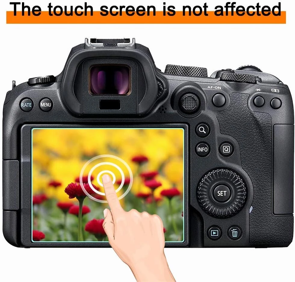 Apsauginė plėvelė Nikon D780 ekranams (2 viršutiniams, 2 Lcd)