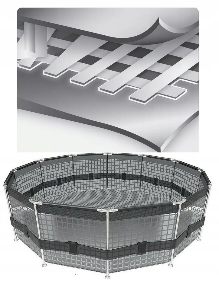 Apvalus sodo karkasinis baseinas Polygroup Limited 244 x 66 cm MODELIS 2025
