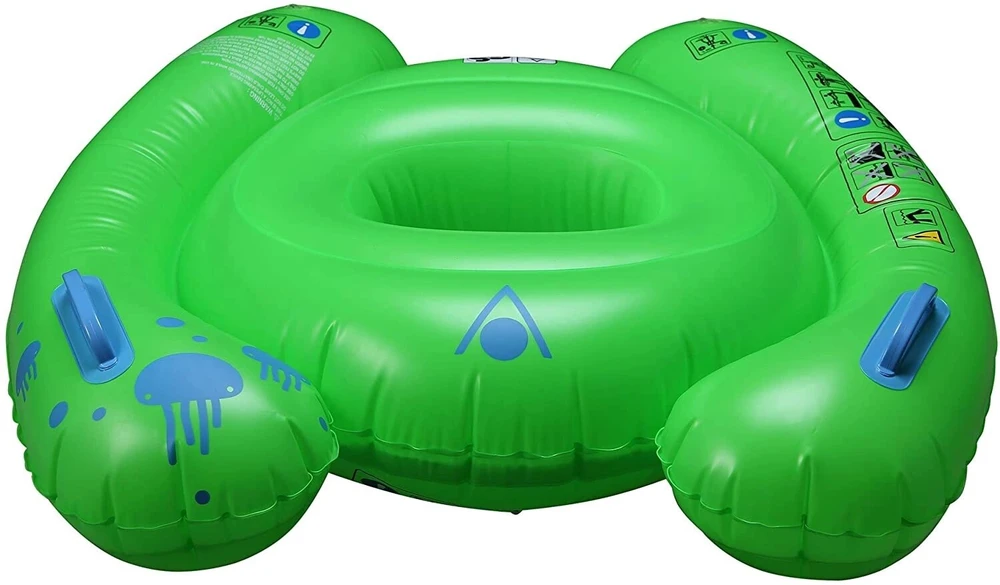 Aqua Sphere pripučiamas plaukimo ratas vaikams, žalias ratas, 1-2 metų