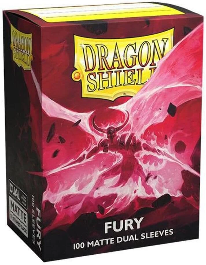 Arcane Tinmen Dragon Shield Matte Dual Might kortelių apsaugos (100) (žalios), vienas dydis