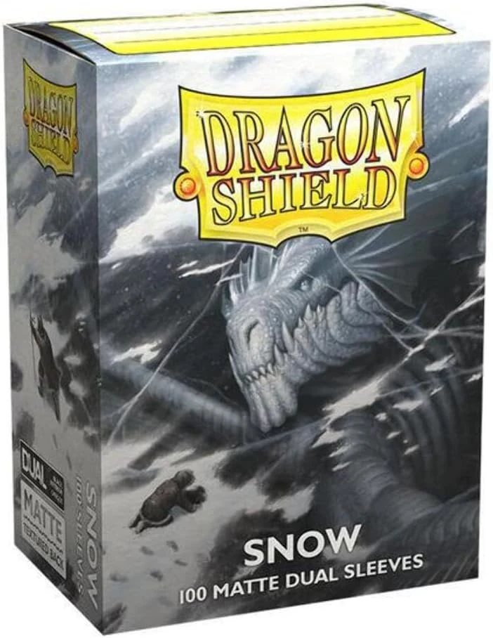 Arcane Tinmen Dragon Shield Matte Dual Might kortelių apsaugos (100) (žalios), vienas dydis