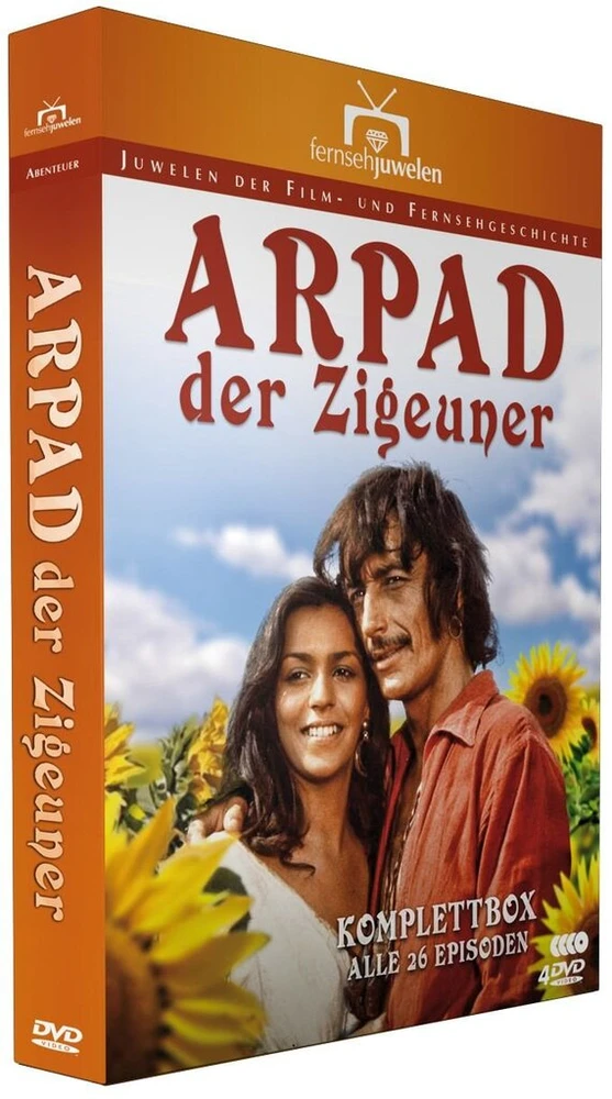 Televizorius Arpad, čigonas – sezonai 1+2/pilnas rinkinys [4 dvd]