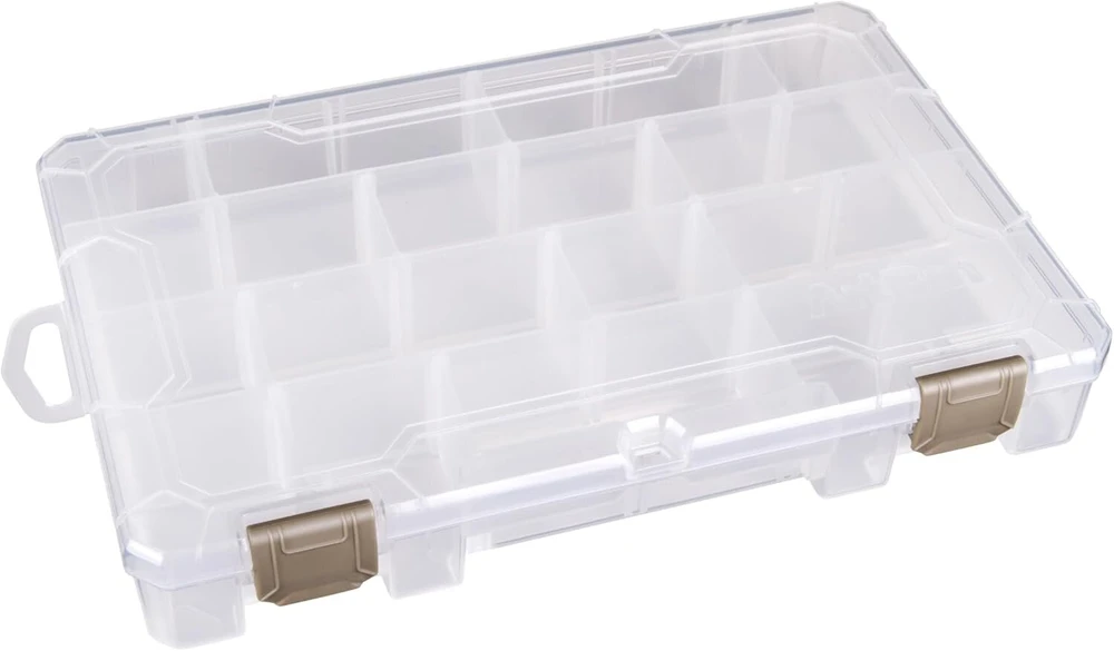 Art Bin Floss Finder su skirtukais, 27,3 x 18,7 x 4,4 cm, permatomas, akrilinis, įvairiaspalvis, 1,65 x 27,05 x 17,5 cm