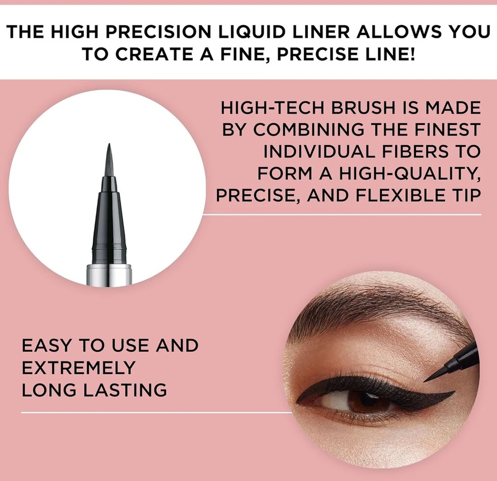 Artdeco Akių apvadas Ad High Precision Liquid Liner numeris 01, Juodas 0.55ml