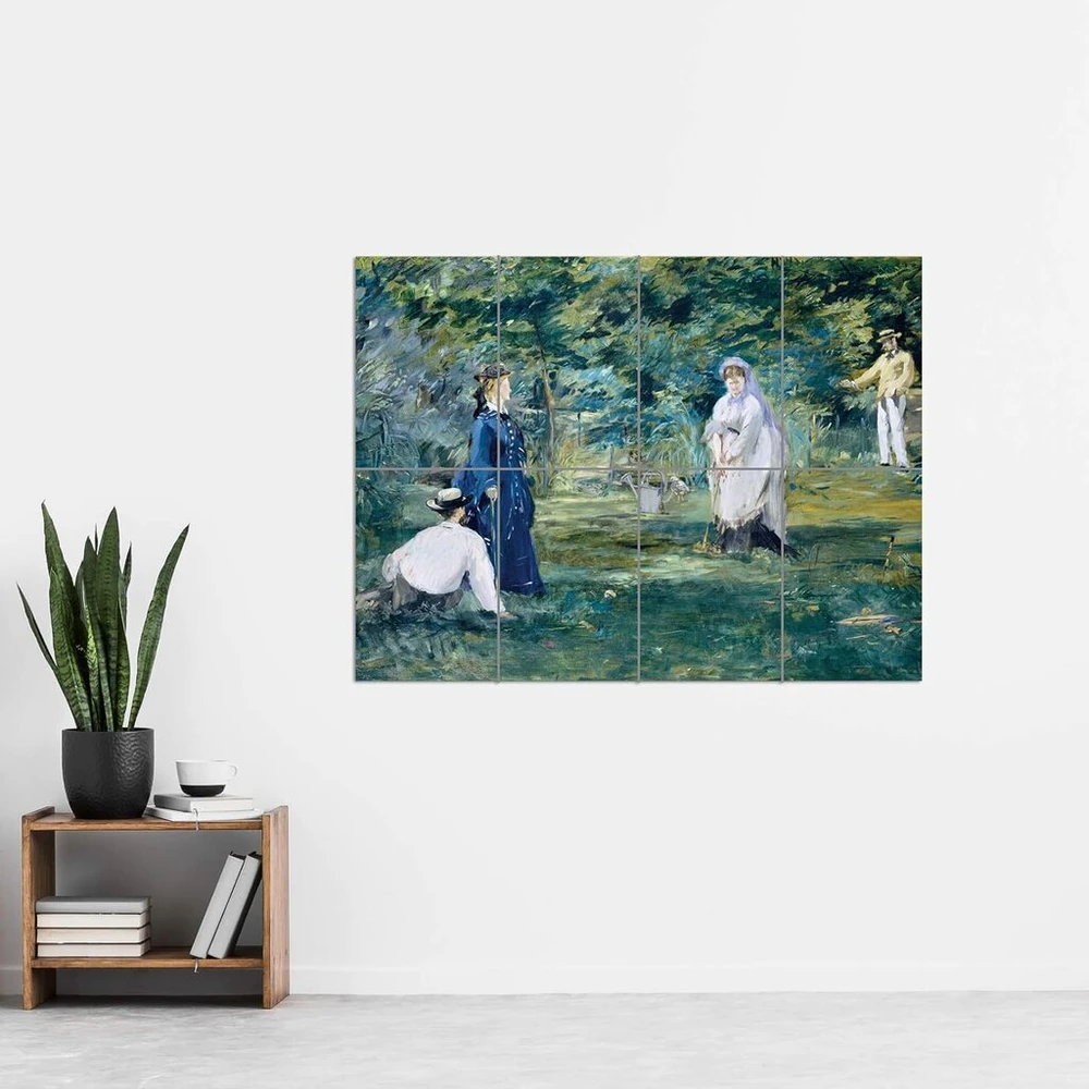 Artery8 Edouard Manet Kroketas Xl didelis plakatas (8 dalys)