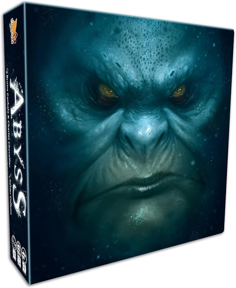 Asmodee Bombyx - Abyss - nuotykių ir povandeninis stalo žaidimas - suaugusiems ir paaugliams nuo 14 metų - 2–4 žaidėjai - 45 minutės - galimas krakeno ir leviatano papildymas
