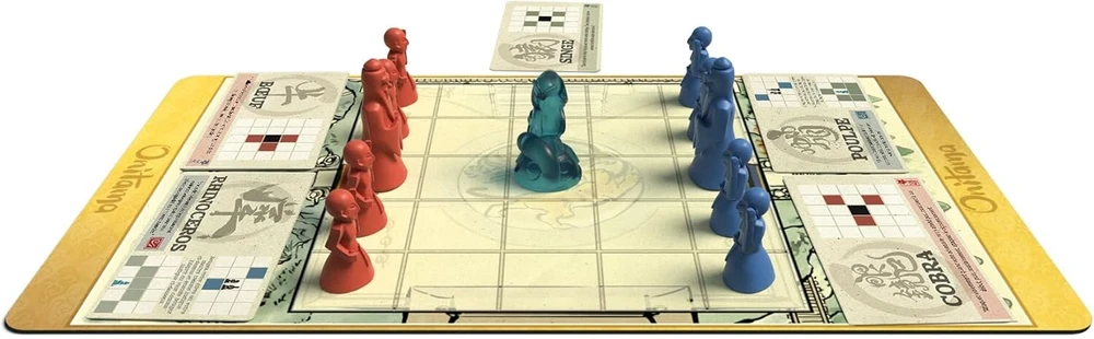 Asmodee Igiari Onitama - Sensei's Path + Way of The Wind - stalo žaidimai - strateginiai žaidimai nuo 14 metų - žaidimas 2 žaidėjams - prancūziška versija