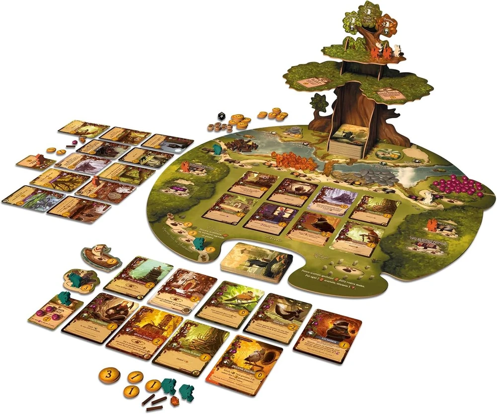 Asmodee Italy - stalo žaidimas Everdell (vokiška versija)