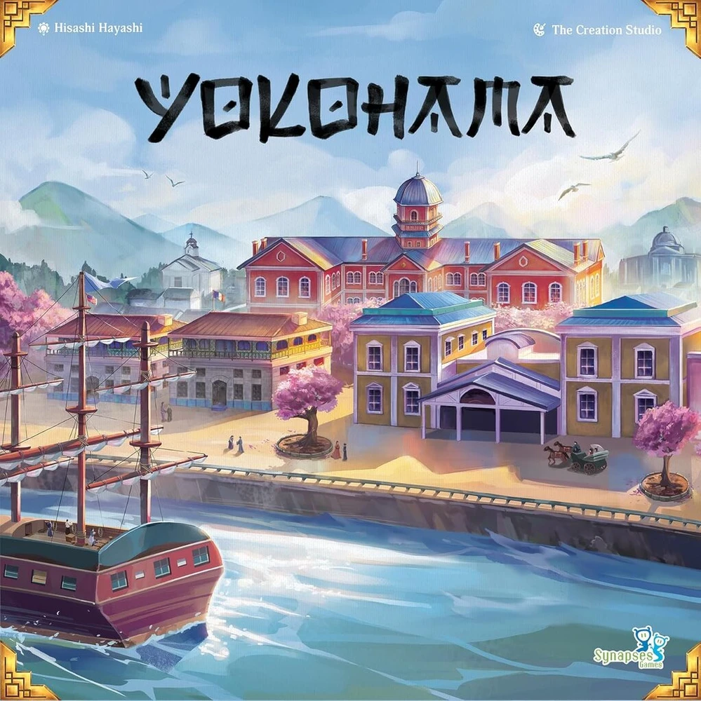 Asmodee Synapses Games Yokohama - stalo žaidimai - strateginis ir išdėstymo žaidimas nuo 14 metų - 2–4 žaidėjams - prancūziška versija