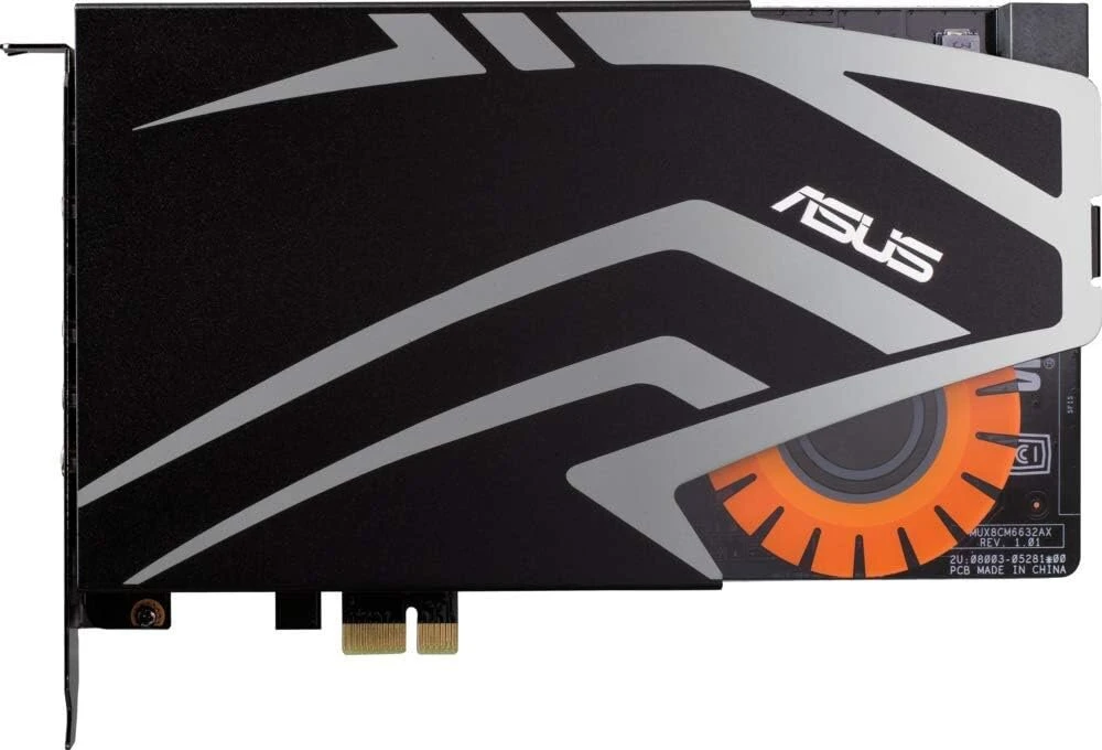 Asus Strix Soar vidinė žaidimų garso plokštė (pci-express, ausinių stiprintuvas, 116 Db Snr)