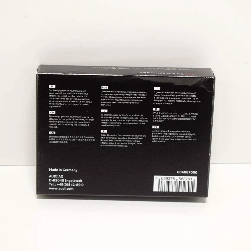 Audi Original Gecko aliuminio apdaila, 80a087000