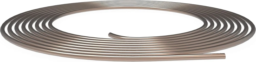 Auprotec 10 m stabdžių linija Ø 4.75 mm Kunifer su Abe rinkinyje + 20 varžtų jungčių + 10 jungčių M10 x 1 Din 74 234 atitinkantis vario-nikelio stabdžių vamzdelis, skirtas F formavimui