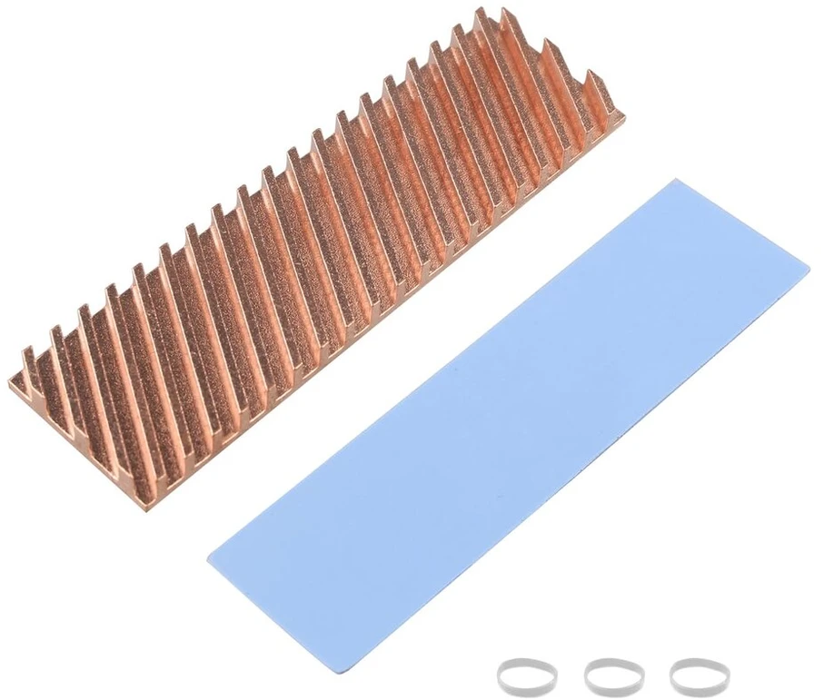 Aušintuvas M.2 Ssd 70x20x4mm su termo juosta