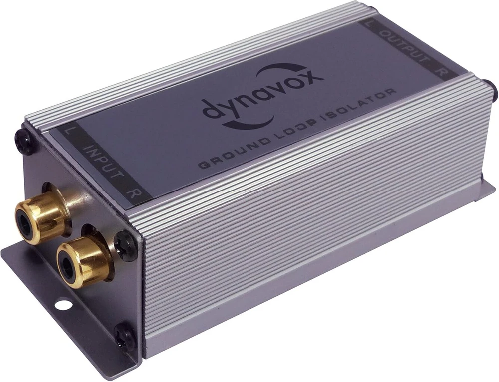 Automagnetola Dynavox 207257 Gli 2.1 stereo linijos izoliatorius, juodas