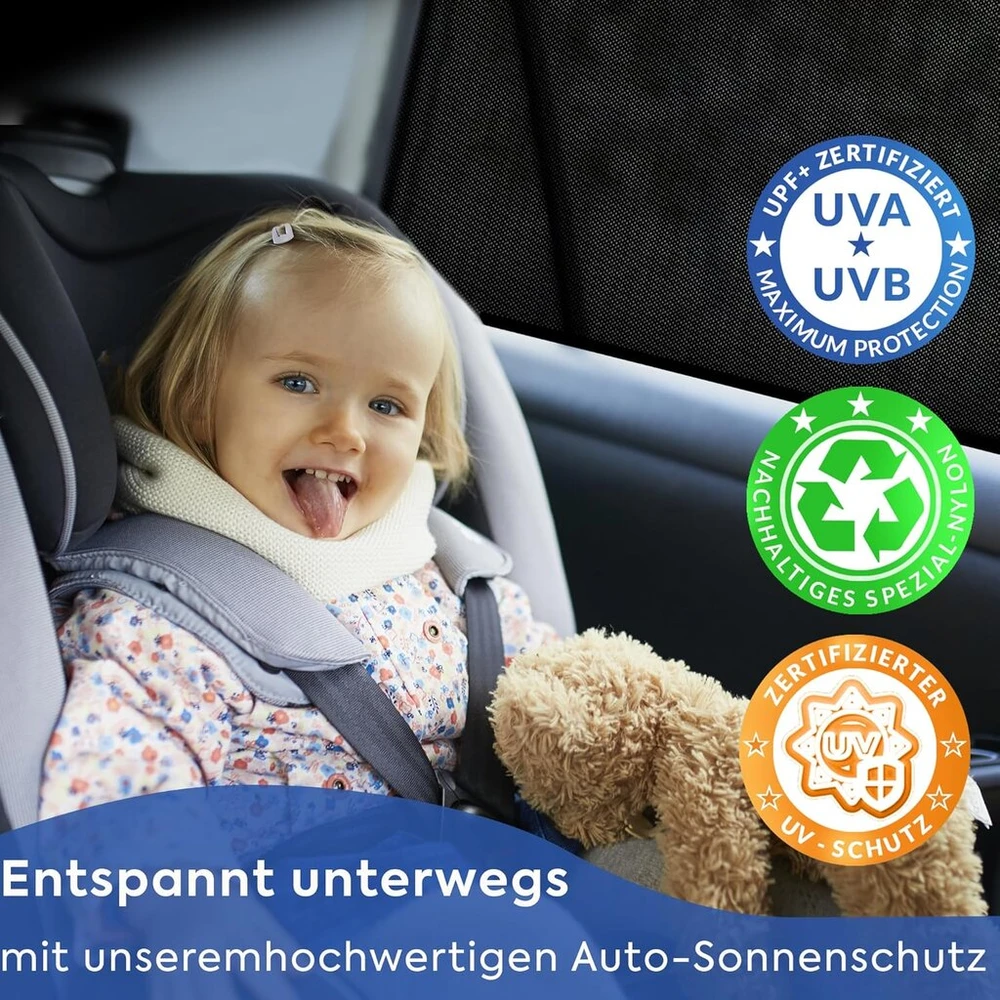 Automobilio langų apsauga nuo saulės su Uv filtru